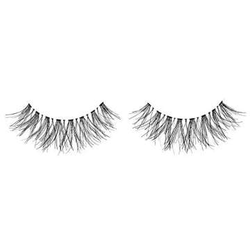 Ardell False Eyelashes Wispies Black, 1 pack (6 pairs of strip lashes per pack)