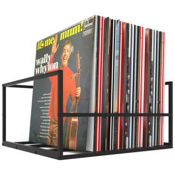 Vinyl Record Storage Holder