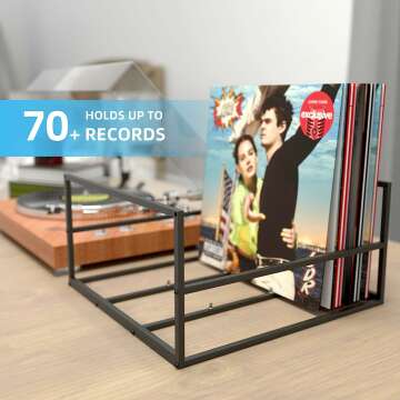 Vinyl Record Storage Holder