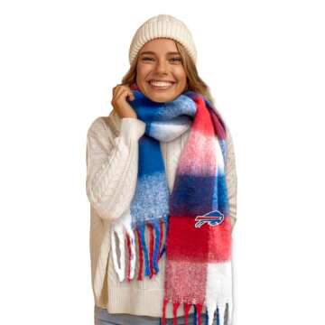 Littlearth NFL Super Soft Scarf Buffalo Bills