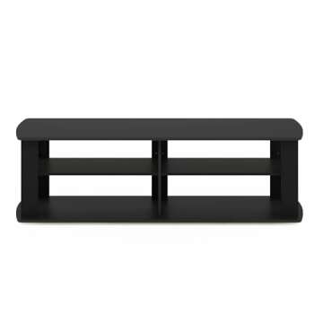 Furinno 11191BK THE Entertainment Center TV Stand, Black