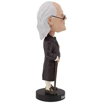 Royal Bobbles Benjamin Franklin American Founding Father Collectible Bobblehead Statue