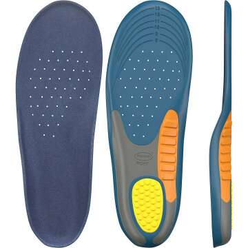 Dr. Scholl's Heavy Duty Orthotics for Men Over 200 lbs