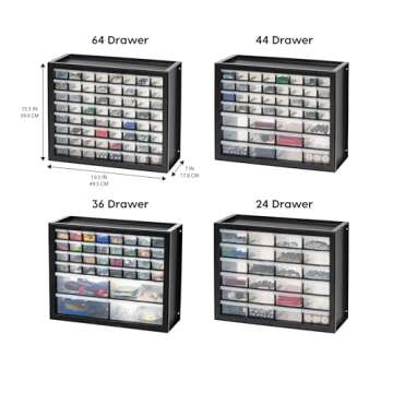 36 Drawer Screw Organizer for Crafts & Hardware