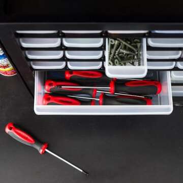 36 Drawer Screw Organizer for Crafts & Hardware