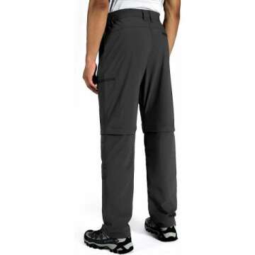 Men's Quick Dry Convertible Hiking Pants - Lightweight