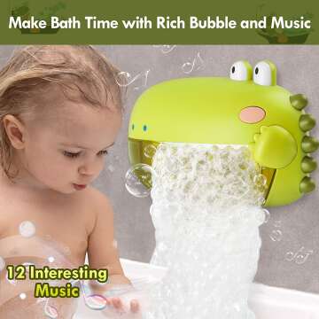 Bathtub Dinosaur Bubble Maker
