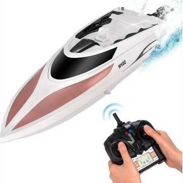 RC Boat H102: Fast & Durable 20 MPH Fun for Kids & Adults