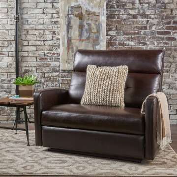 Halima Leather Recliner