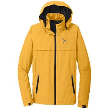 YourBreed Clothing Company Brittany Men's Rain Jacket Yellow