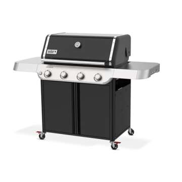 Weber Genesis E-415 Liquid Propane Gas Grill, Black