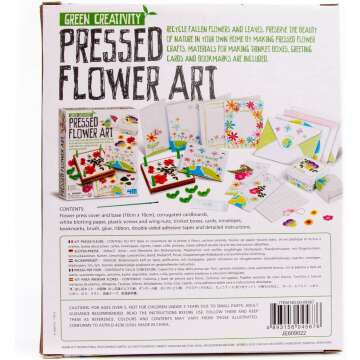 4M Pressed Flower Art Kit