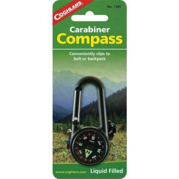 Discover Coghlan's 1985 Carabiner Compass 🔍🧭