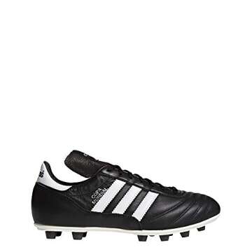 adidas mens Copa Mundial Soccer Shoe , Black/White/Black, 7 Women 6 Men US