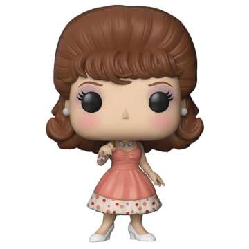 Funko Pop! TV: Pee wee's Playhouse Miss Yvonne Collectible Figure, Multicolor