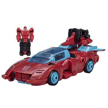 Transformers Toys Generations Legacy Deluxe Autobot Pointblank & Autobot Peacemaker Action Figures - Kids Ages 8 and Up, 5.5-inch