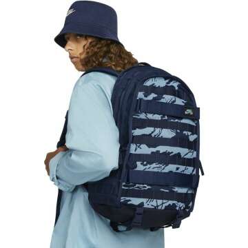 Nike SB RPM BackPack (Midnight Navy/Worn Blue, One Size)