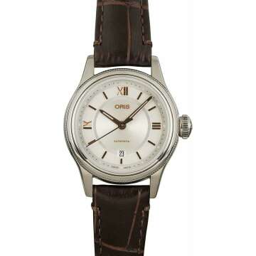 Oris Classic Date Women's Silver Dial Watch