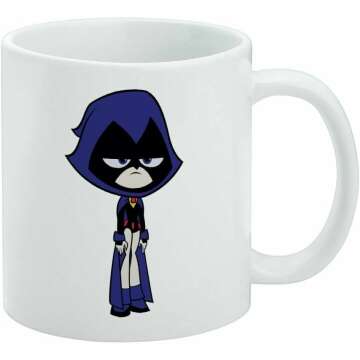 Teen Titans Go! Raven Ceramic Coffee Mug - 11oz Novelty Gift