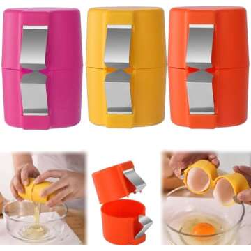 Egg Topper & Cracker Tool for Easy Egg Peeling