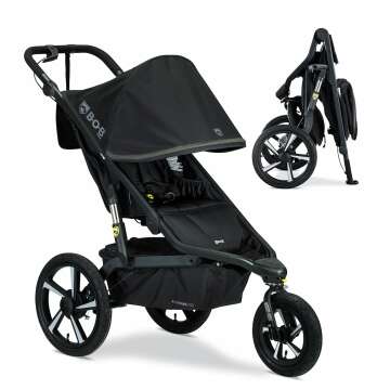 BOB Gear Alterrain Pro Jogging Stroller in Black - Ultimate Comfort and Performance