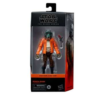 STAR WARS The Black Series Ponda Baba Toy 6-Inch-Scale A New Hope Collectible Action Figure, Toys for Kids Ages 4 and Up, (F1872)