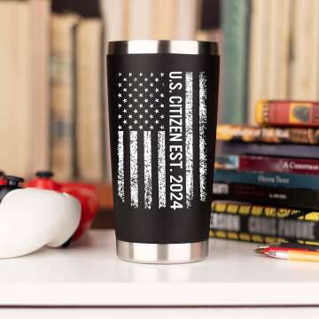 US Citizen Gifts 2024 | 20oz Travel Tumbler Set