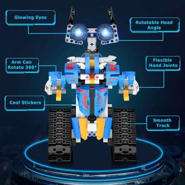 STEM Robot Building Blocks for Kids Ages 8-16