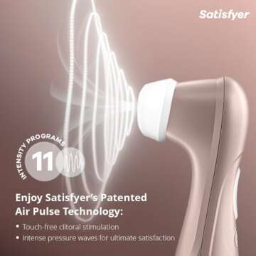 Satisfyer Pro 2 Vibrator Sex Toy | Adult Toys for Women | Suction and Clitoral Stimulation Vibrator | Vibrating Sexual Pleasure Device | Stimulation Vibrators | Female Wellness Tools | Woman Sextoy