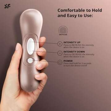 Satisfyer Pro 2 Vibrator Sex Toy | Adult Toys for Women | Suction and Clitoral Stimulation Vibrator | Vibrating Sexual Pleasure Device | Stimulation Vibrators | Female Wellness Tools | Woman Sextoy