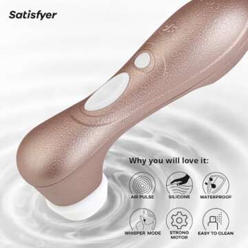 Satisfyer Pro 2 Vibrator Sex Toy | Adult Toys for Women | Suction and Clitoral Stimulation Vibrator | Vibrating Sexual Pleasure Device | Stimulation Vibrators | Female Wellness Tools | Woman Sextoy