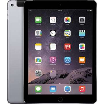 Apple iPad Air 2 16GB 4G Wi-Fi Space Gray (Renewed) - Great Value