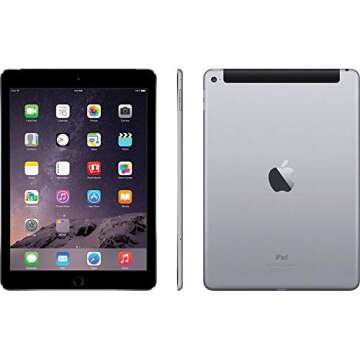 Renewed Apple iPad Air 2 16GB 4G Wi-Fi Space Gray