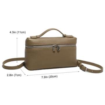 Rejolly Designer Leather Crossbody Bag for Women