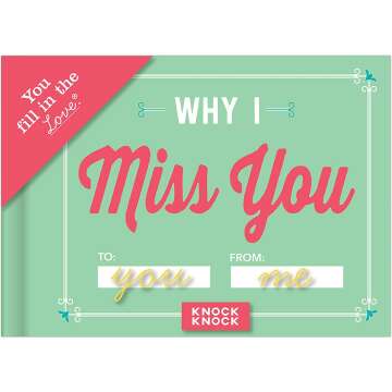 Miss You Fill-in Love Book