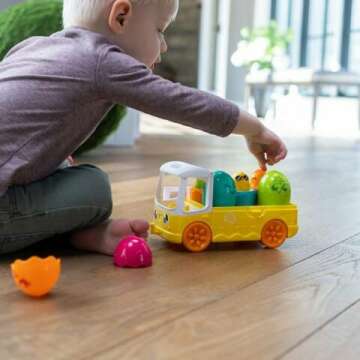 Toomies Egg Bus Baby Toy - Fun Learning for Ages 1-3