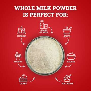 Hoosier Hill Whole Milk Powder - Versatile Baking Essential