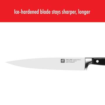 ZWILLING Professional S 2-Piece Razor-Sharp German Carving Knife Set, Made in Company-Owned German Factory with Special Formula Steel perfected for almost 300 Years, Dishwasher Safe