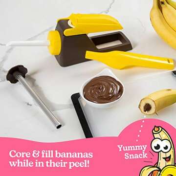 Core & Fill Bananas with Banana Loca® Gadget