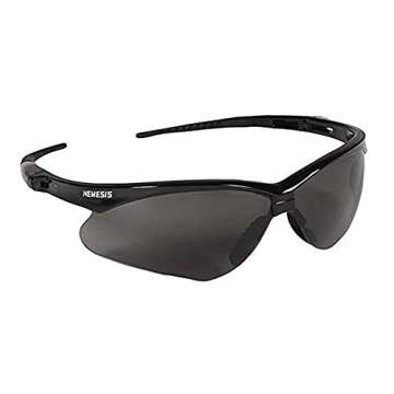 Kleenguard V30 Nemesis Safety Glasses - 3 Pairs w/ Anti-Fog Smoke Lens