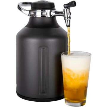 uKeg Go Carbonated Growler - Perfect Gift for Beer Lovers