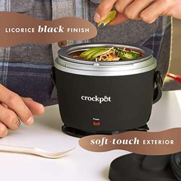 Crock-Pot Portable Lunch Box - 20-Ounce Food Warmer