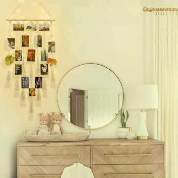 Boho Hanging Photo Display