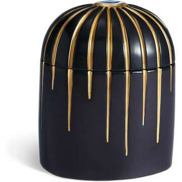 L'Objet Lito Eye Candle - Luxurious Blue & Gold