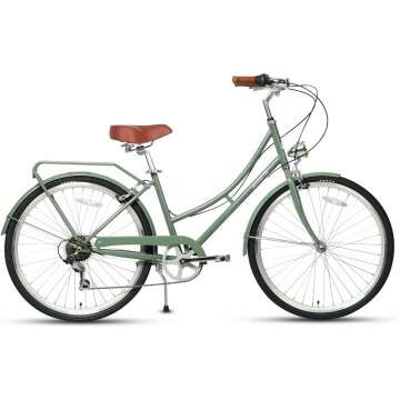 AVASTA Women's Hybrid Bike - 26" Lightweight Comfort Commuter Cycling