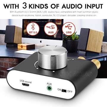 Nobsound Mini Bluetooth 5.0 Power Amplifier