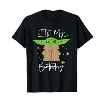 Star Wars The Mandalorian The Child It’s My Birthday T-Shirt