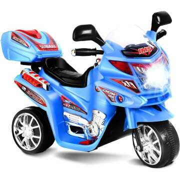 Costzon 6V Powered Ride On Motorcycle for Kids