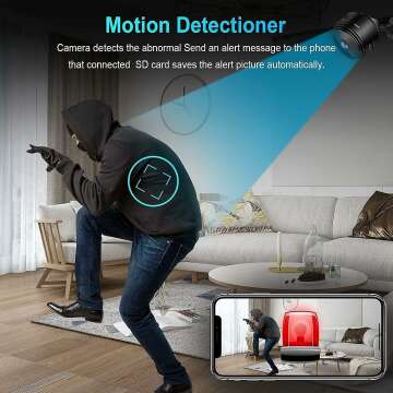 HD Mini Hidden WiFi Camera with Night Vision