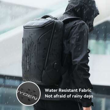 MARK RYDEN Waterproof Business Laptop Backpack - USB